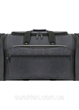 Дорожная сумка bagland берлин 32170 хаки/олива спортивная через плечо 66+10л 63+10см с увеличением объема