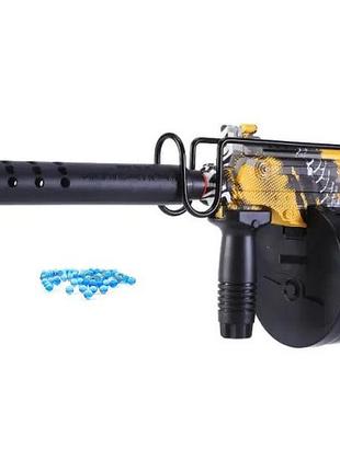 Игрушечный электрический автомат пистолет-пулемёт scorpion r2 с аккумулятором стреляет гидрогелевыми орбизами