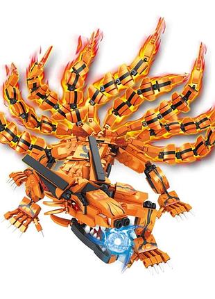 Конструктор девятихвостый огненный лис наруто naruto 999 деталей