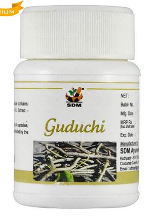 Гудучи капсулы (guduchi capsules, sdm), 40 капсул - аюрведа премиум качества