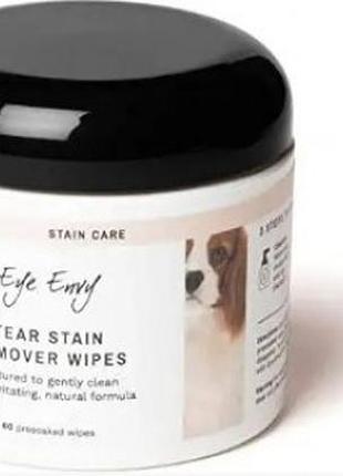 Eye envy tear stain remover wipes серветки 60 шт.