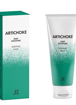 Ночная увлажняющая маска с артишоком j:on artichoke deep moisture sleeping pack 50 мл