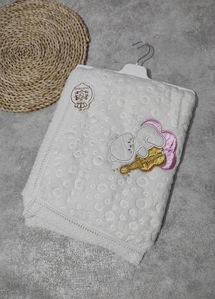 Дитячий махровий плед (подвійний)для новонароджених 3 види