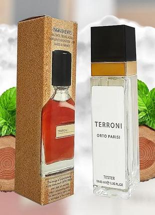 Міні парфум тестер orto parisi terroni 40 мл