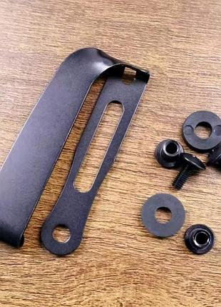 Клипса ножевая для крепления ножен чехлов фиксированных ножей