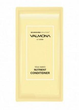 Кондиционер для волос с яичным желтком valmona nourishing solution yolk-mayo nutrient 50 шт по 10 мл