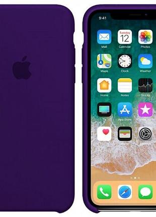 Чохол накладка s-case для iphone x/xs фіолетовий aurora
