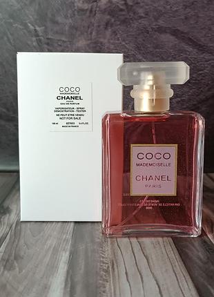 Тестер парфумована вода жіноча chanel coco mademoiselle (шанель коко мадмуазель) 100 мл