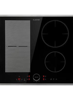 Гибридная индукционная плита klarstein delicatessa 60 hybrid prime, германия