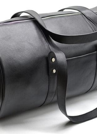 Сумка-бочонок дорожня з натуральної шкіри tarwa, ta-5564-4lx