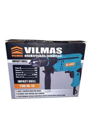 Дриль ударний vilmas 700-id-13 3