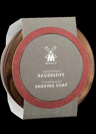 Мыло для бритья в деревянной чаше muhle sandalwood 65 г