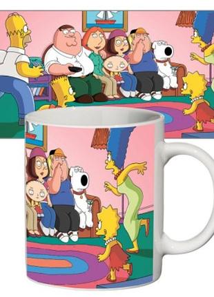 Чашка симпсони грифіни aurora