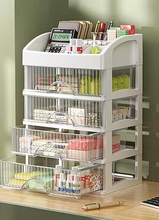 Настільний органайзер для канцелярії, косметики та інших дрібниць міні-комод