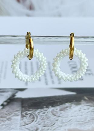 Золотистая круглая 12 мм