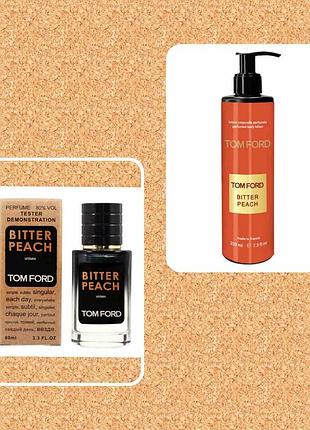 Набір tom ford bitter peach (бітер піч) лосьон + парфуми