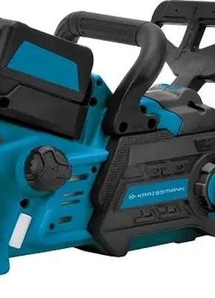 Аккумуляторная пила цепная kraissmann 3052 aks 18/2 (2 акб)