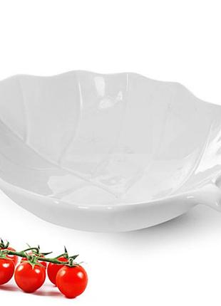 Блюдо подряпана "лист" 35.5*28*9см