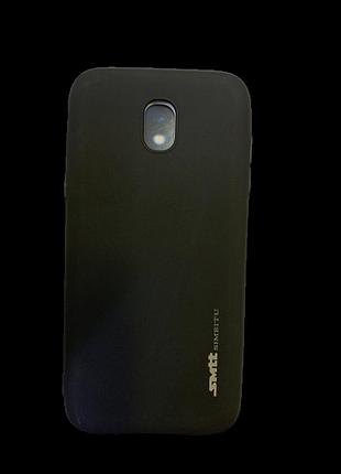 Защитный чехол-накладка smtt soft touch на samsung j530 черный