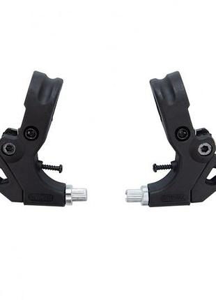 Ручки гальмівні pl під 2 пальці чорн. yingxing yx-b318 важіль