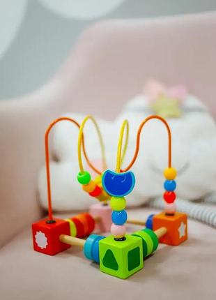 Пальчиковий лабіринт, що вражає дерев'яна іграшка md 1242