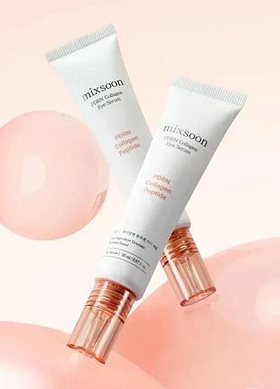 Крем-сыворотка под глаза с коллагеном и pdrn mixsoon pdrn collagen eye serum 20 мл