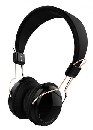 Портативні bluetooth навушники recci angel series reh-b01 (колір чорний)