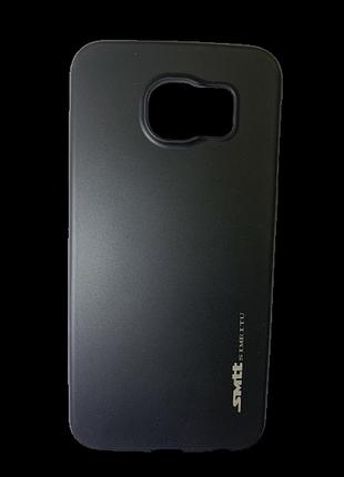 Захисний чохол-накладка smtt soft touch на samsung s6 чорний