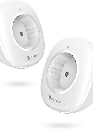 Умная розетка с вай фай управлением etersky yx-de03, wi-fi smart plug, смарт розетка с дистанционным