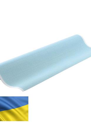 Миллиметровка для выкройки офорт мк6410р 640мм x 10м в рулоне, цвет голубой (5463)