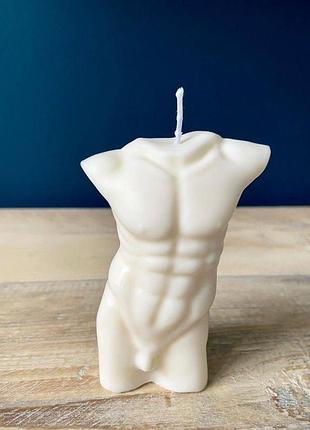 Соєва свічка man body з ефірними аромамаслами 7.5х10см aphrodisiac