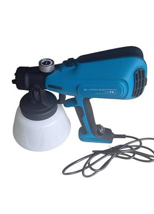 Фарборозпилювач kraissmann 701 fs 3 (у комплекті 3 сопла 1.0мм, 2.0мм, 3.0 мм)