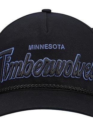 Бейсболка nba minnesota timberwolvesminnesota timberwolves '47 crosstown script hitch snapback hat - black