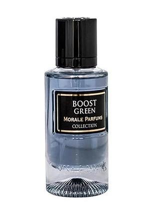 Парфюмированная вода для мужчин morale parfums boost green 50 ml