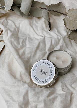 Свеча из соевого воска в баночке с эфирными аромамаслами 50мл aphrodisiac