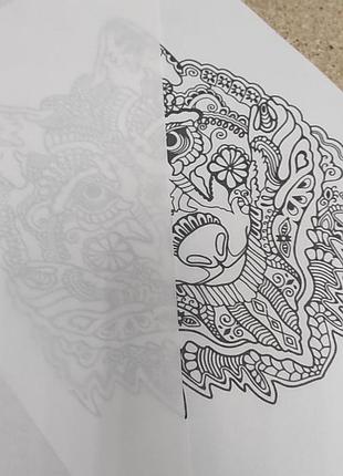 Калька для выкройки 620 мм х 175 м (80 г/м кв) под тушь (5641)