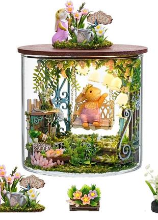 Румбокс 3d конструктор сказочный сад fairytale garden интерьерный в колбе b-113