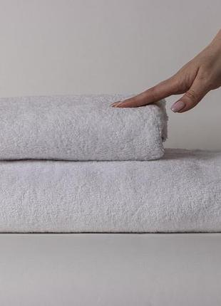 Рушник махровий 500г/м2 білий 70х140см 16/1