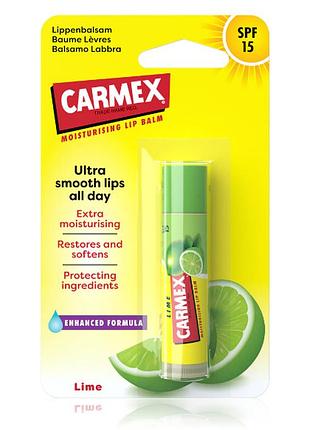 Дзвонючий бальзам для губ carmex lime twist spf 15