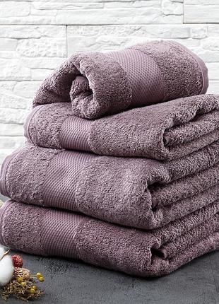 Полотенце махровое для лица 50*90 см (бордюр загадка)