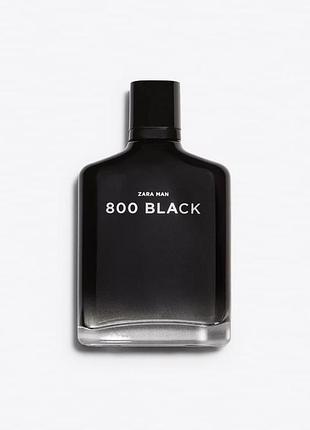 Туалетная вода для мужчин zara 800 black 100 ml