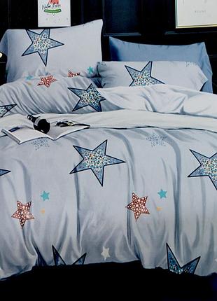 Постельное белье "большие звезды" 145х2.205