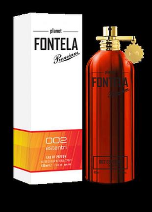 Парфумована вода fontela edp 002 estentri, 100 мл (унісекс)