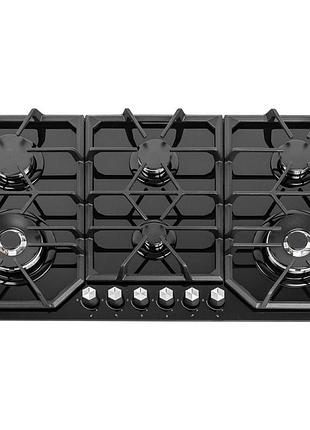 Поверхность газовая на стекле weilor gg w 904 bl