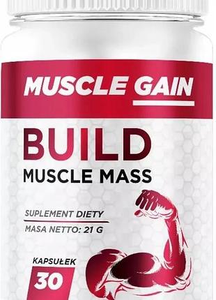 Build muscle mass – капсулы для повышения активности и роста мышечной массы