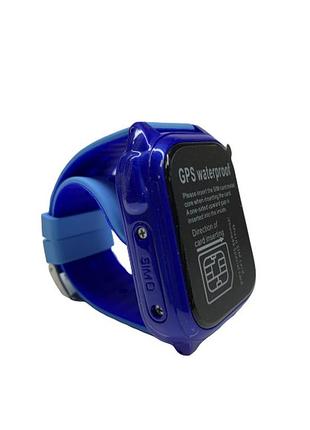 Водонепроницаемые детские умные часы с gps smart baby watch q1000 синие