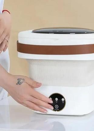 Складная стиральная машина ведро foldable washing machine fp-8806