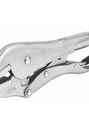 Затискні кліщі для зварювальних робіт truper cr-mo прямі 300 мм