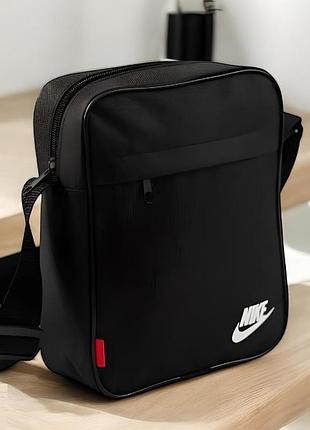 Барсетка nike черная мужская (сумка через плечо )