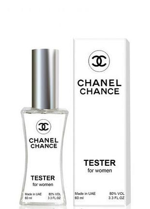 Тестер туалетная вода для женщин chanel chance 60 мл
